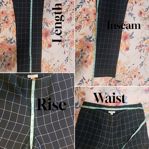 J Jill Essential Cotton Strench Pants Navy - Picture 5 of 7